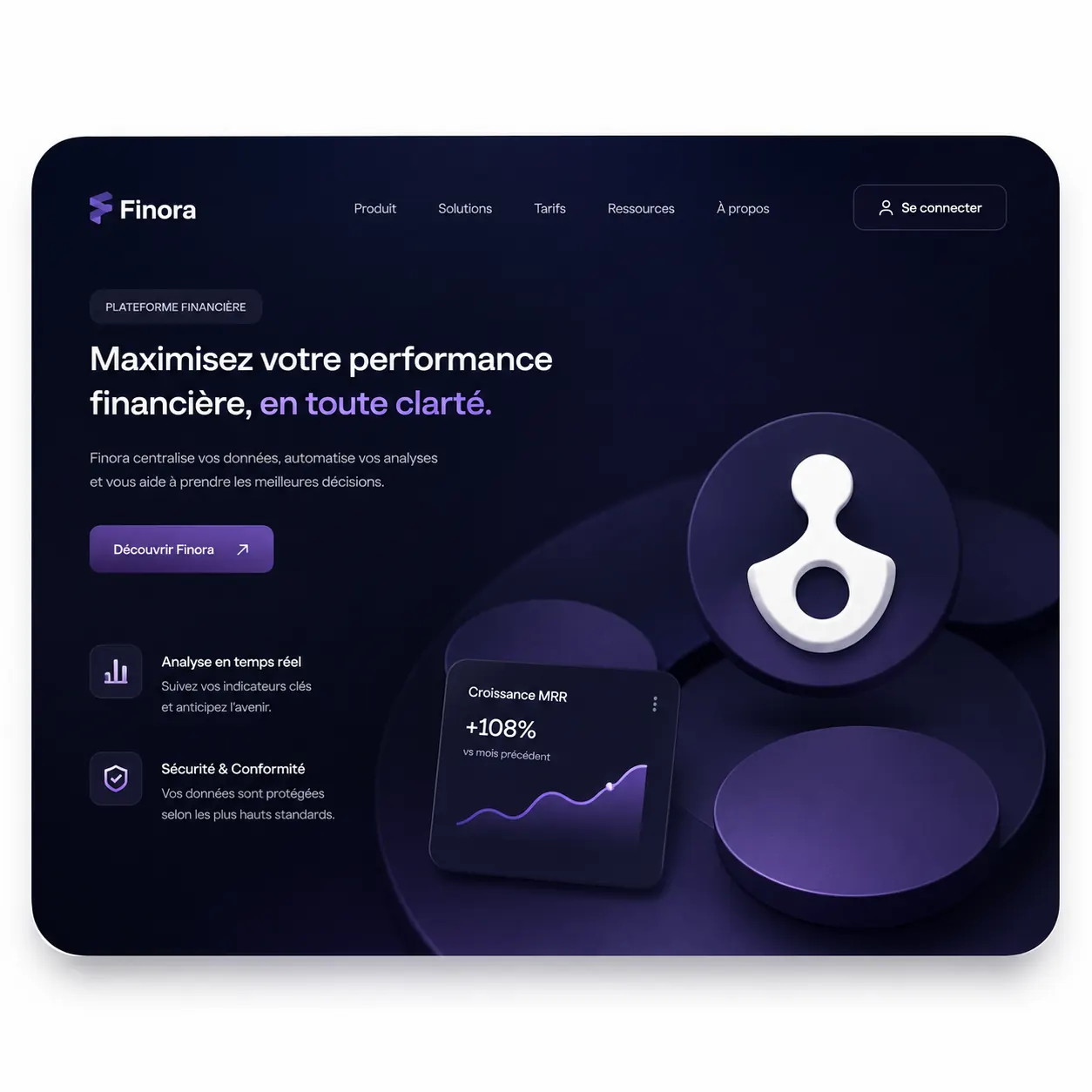 Tableau de bord de performance